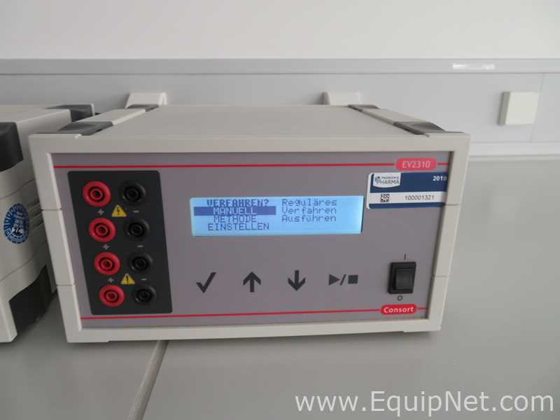 Lot of 2 Consort EV2310 Electrophoresis Power Supplies
