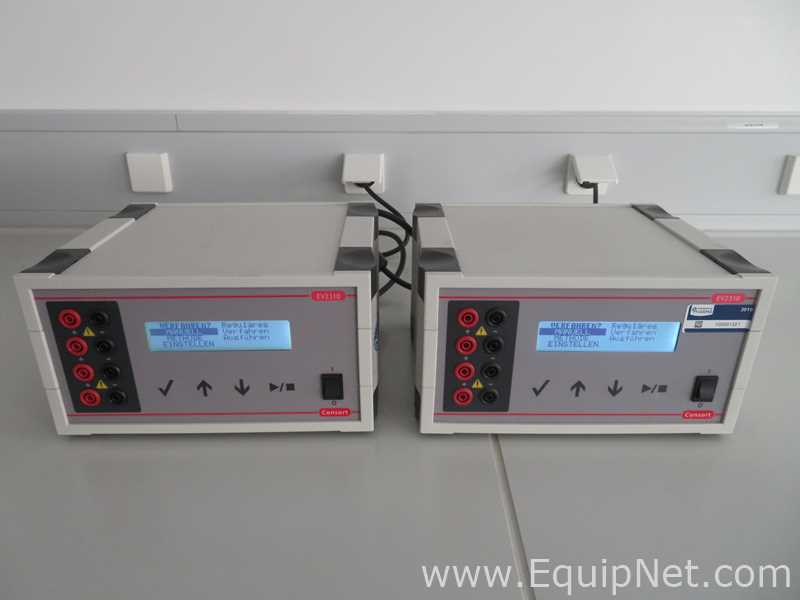 Lot of 2 Consort EV2310 Electrophoresis Power Supplies