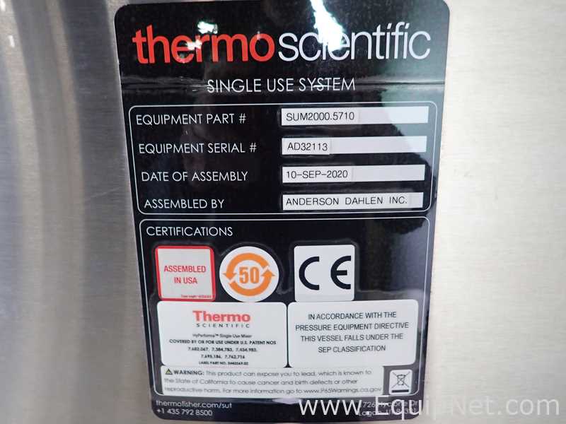 Misturador Thermo Scientific SUM2000