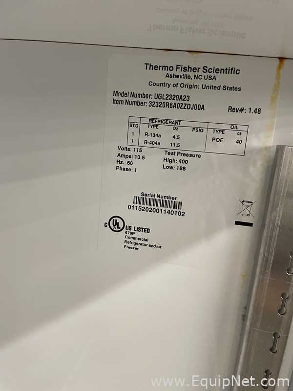 Thermo Scientific Revco Freezer