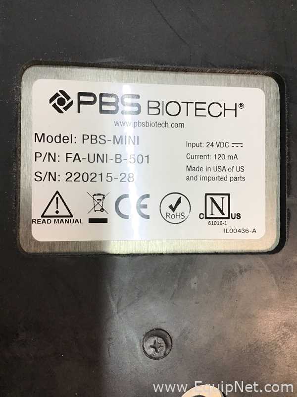 Lot Of 7 PBS Biotech PBS-MINI Bioreactor