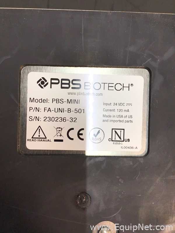 Lot Of 7 PBS Biotech PBS-MINI Bioreactor