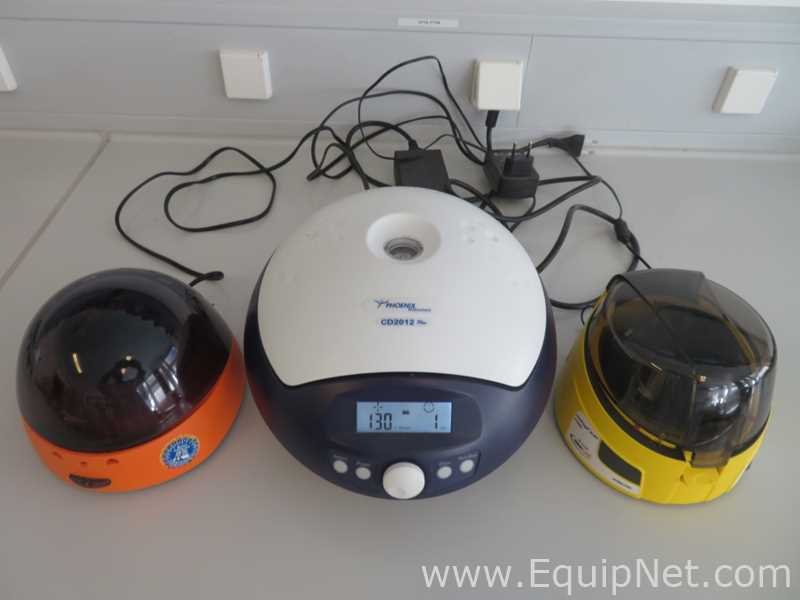 Lote de 3 Centrífuga para laboratorio Various 