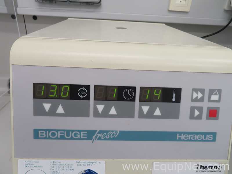 Centrífuga para laboratorio Heraeus Biofuge Fresco