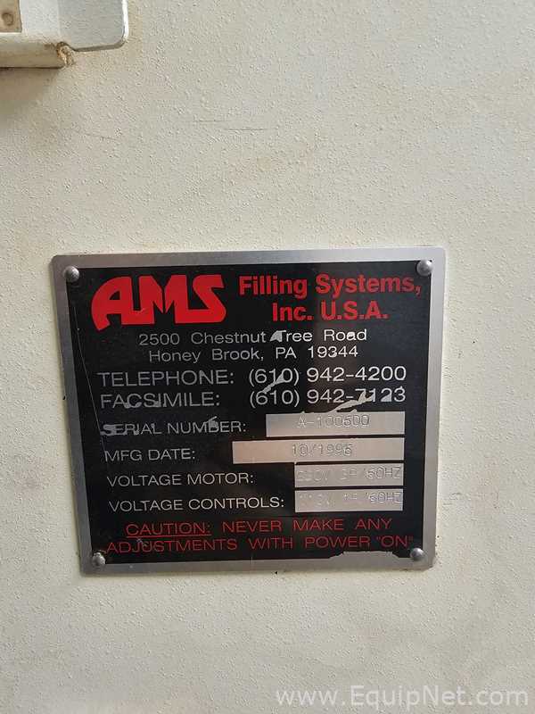 Linhas de envase de pó AMS A-100