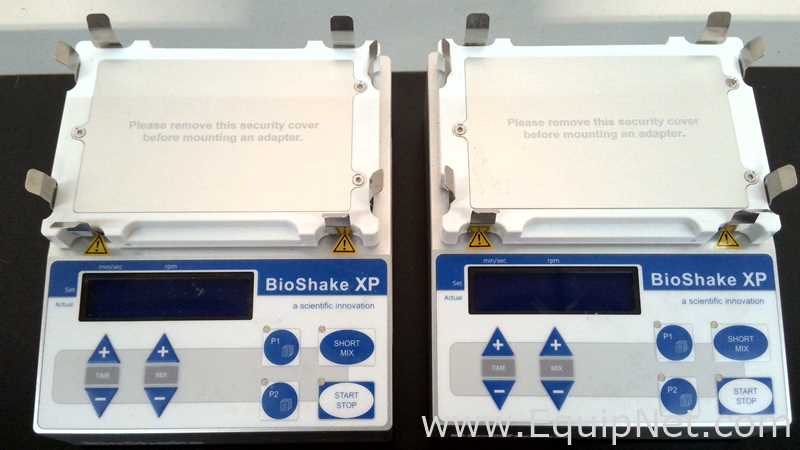 Lot of 2 QInstruments BioShake XP Microplate Mixers
