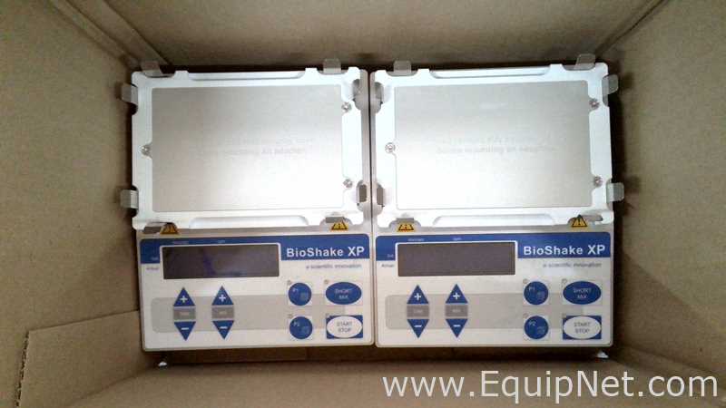 Lot of 2 QInstruments BioShake XP Microplate Mixers