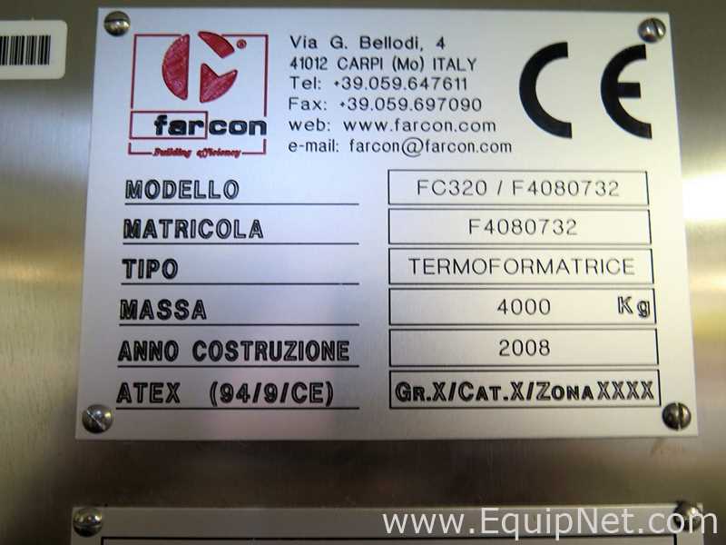 Termoformadora e Prensa Cortadora Farcon FC320