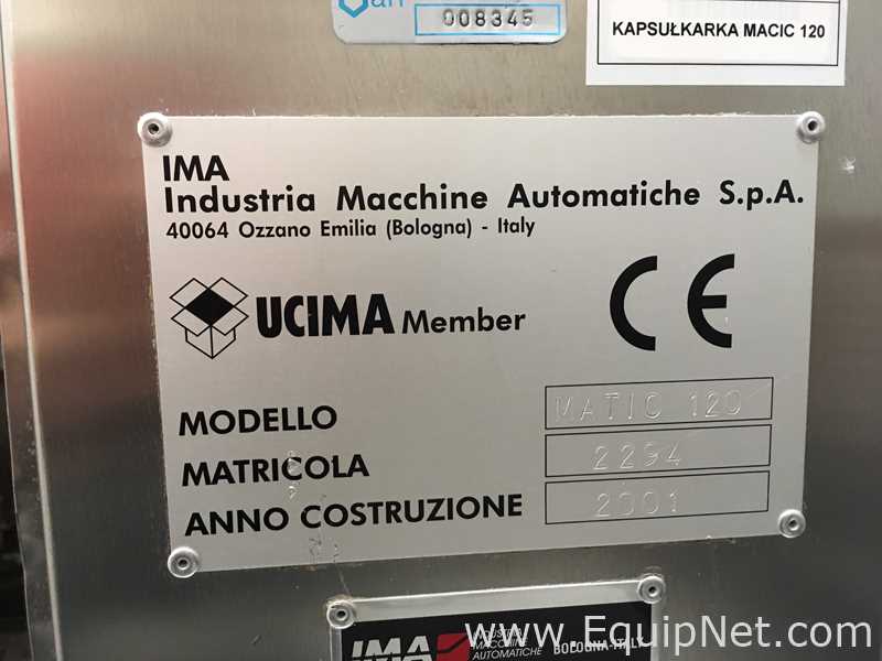 IMA Ucima Matic 120 Capsule Machine