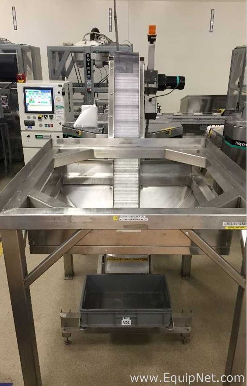 Hoppmann Corporation FS30 Unscrambler with EP Elevating Prefeeder 