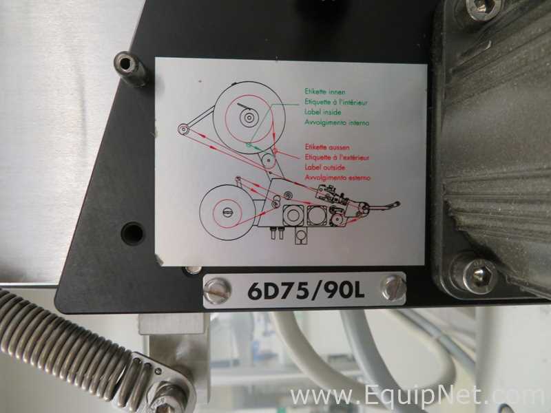 帕果-帕果Pagomat 6点贴标签机与Laetus Argus AB714控制器——线