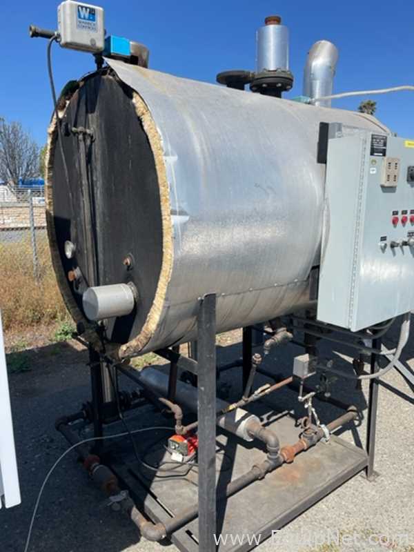 Calhoun And Poxon Co 5HP Boiler With Feed Tank