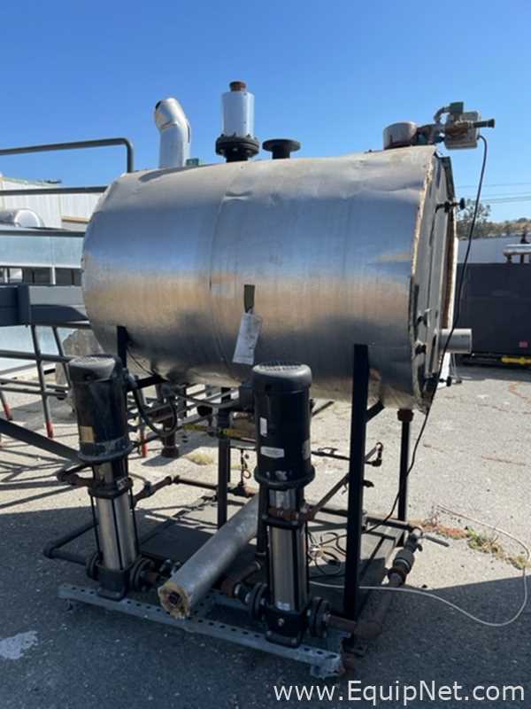 Calhoun And Poxon Co 5HP Boiler With Feed Tank