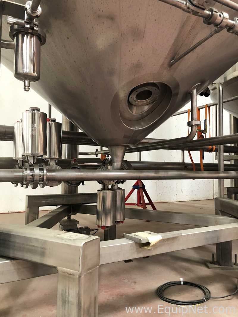 未使用的Rolec GmbH 6626升搅拌酵母储存和繁殖罐