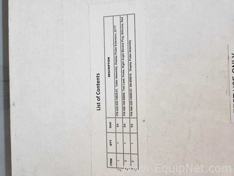 Sistema De Unidad De Control De Prueba De Analizador De Circuito Eclypse International 97D-504-0800