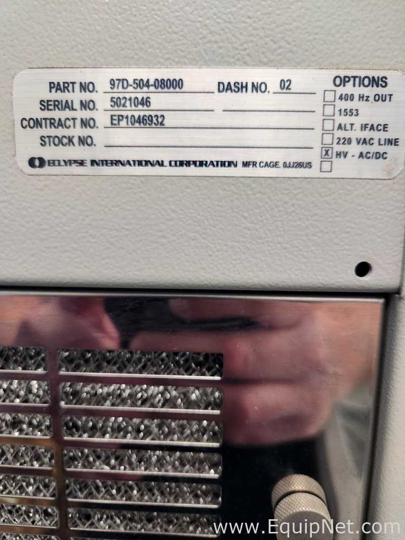 Sistema De Unidad De Control De Prueba De Analizador De Circuito Eclypse International 97D-504-0800