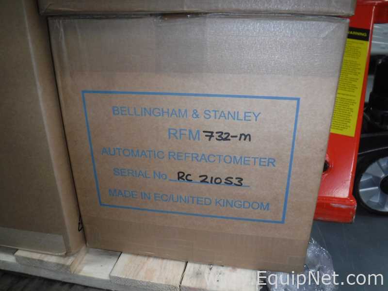 Refratômetro Bellingham Stanley RFM732-M. Sem Uso