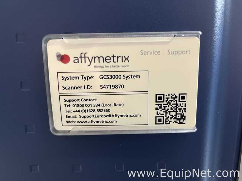Estação Matriz Affymetrix GeneChip Scanner 3000 7G