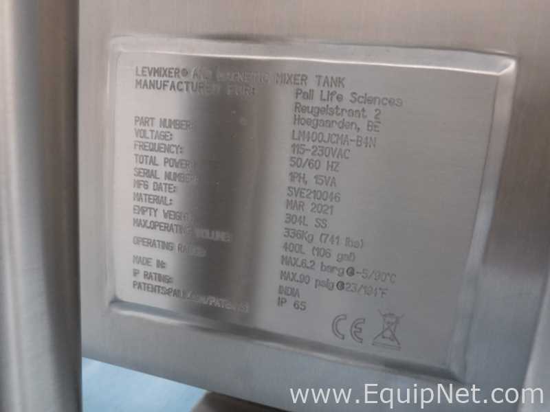 Misturador aço inox PALL  LM400JCMA-B4N.  400 Litros