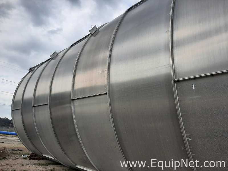 Unused 153400 Liter Aluminum Vertical Storage Silo