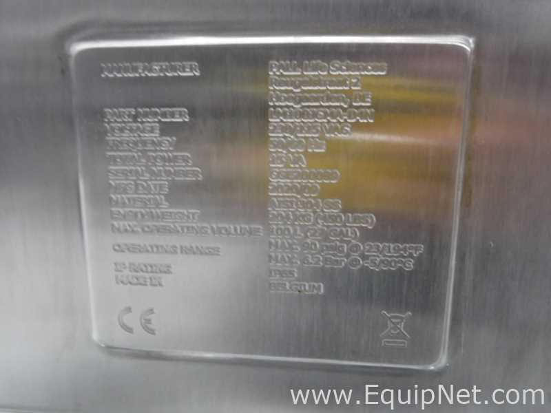 Mezclador Acero inoxidable PALL  LM100JCMA-B4N.  100 Litros