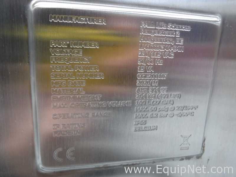 Misturador aço inox PALL  LM100JCMA-B4N.  100 Litros