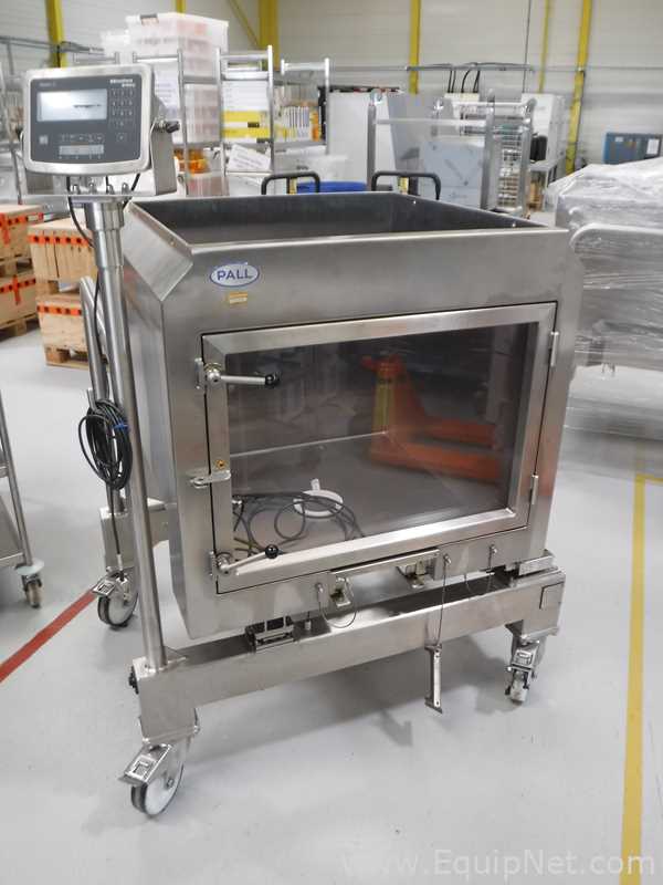 PALL LM400JCMA-B4N Mobile 400 Litre Stainless Steel Jacketed Single Use Magnetic Mix Tank