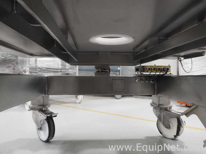 PALL LM400JCMA-B4N Mobile 400 Litre Stainless Steel Jacketed Single Use Magnetic Mix Tank