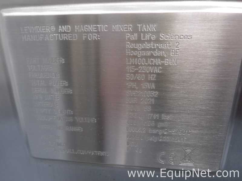 Misturador aço inox PALL  LM400JCMA-B4N.  400 Litros