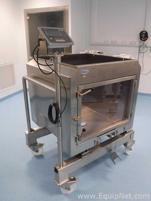PALL LM400JCMA-B4N Mobile 400 Litre Stainless Steel Jacketed Single Use Magnetic Mix Tank