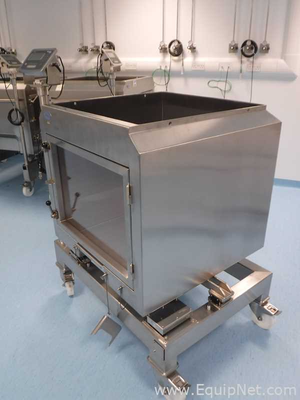 PALL LM400JCMA-B4N Mobile 400 Litre Stainless Steel Jacketed Single Use Magnetic Mix Tank