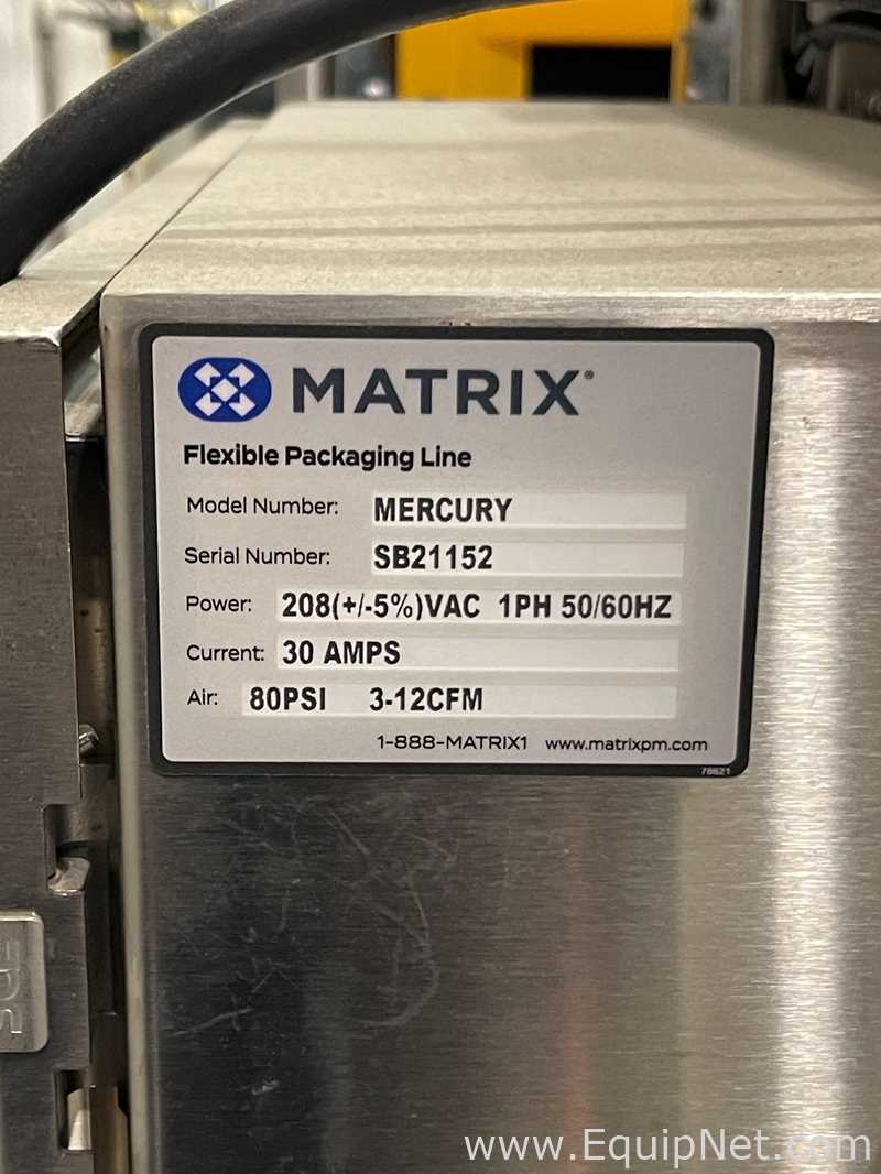 矩阵包装机有限公司SB21152垂直形式填充密封机