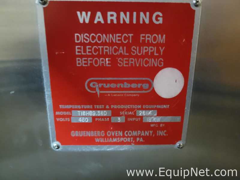 Gruenberg Dry Heat Oven DD/DH TI8H69.38D Horno Esterilizador