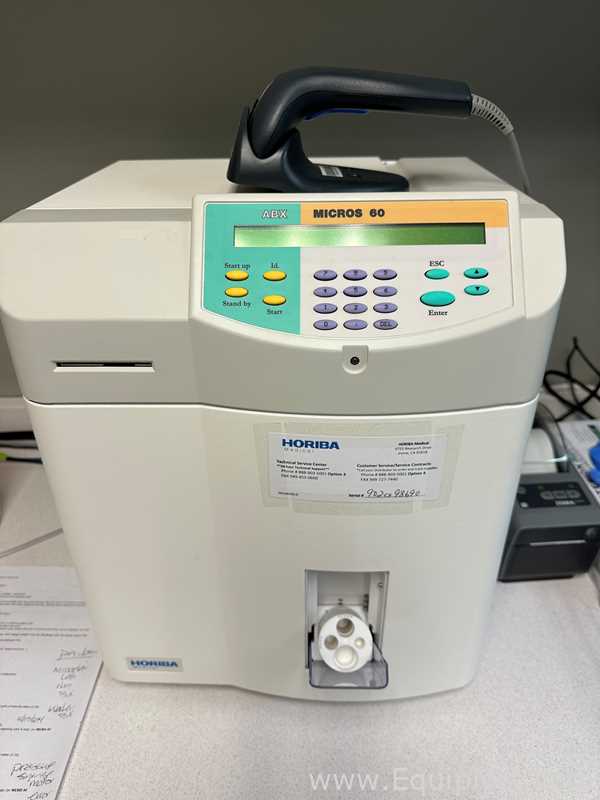 Horiba Medical ABX Micros 60 Blood Cell Analyzer
