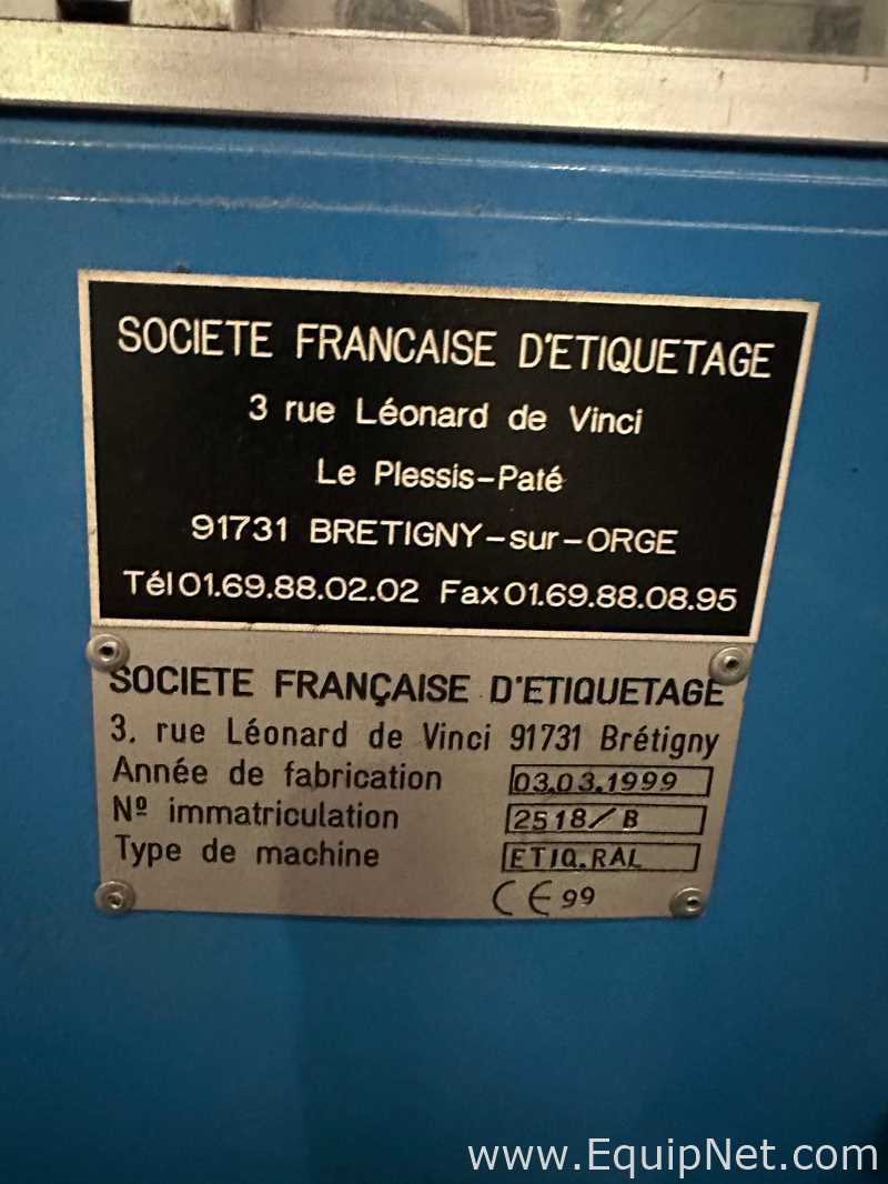 Rotuladora SFE - Societe Francaise D'Etiquetage ETIQ.RAL