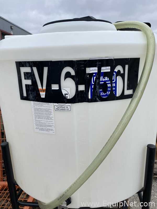 lote de  3 Tanques Dedicated Plastic Tanks Requisitos de Ar 756 L
