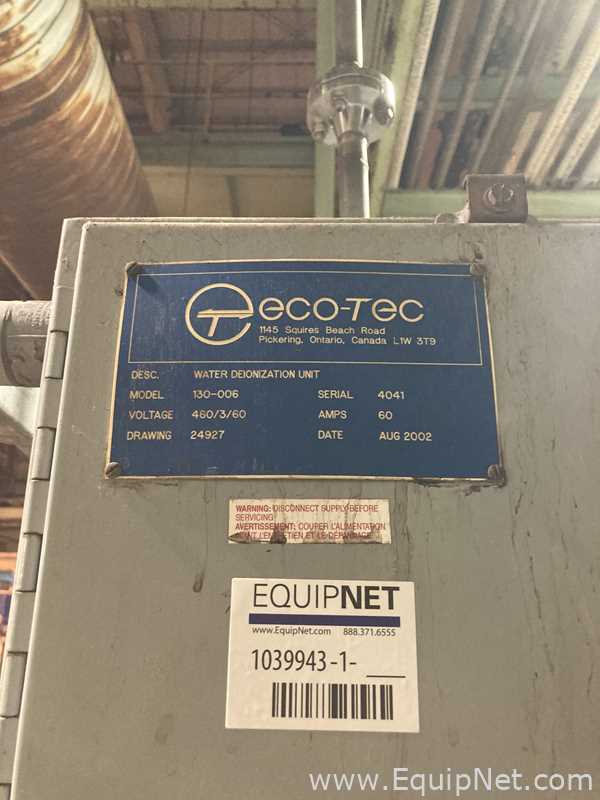 Sistema de Purificación y Destilación de Agua Eco-Tec 130-006