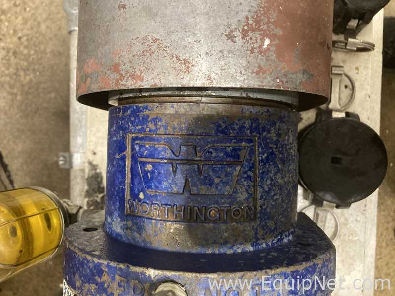 Alpha Tank 20,000 Gallon 316 Stainless Steel Agitated Tank With Centrifugal Pump  V-1104  P-1104