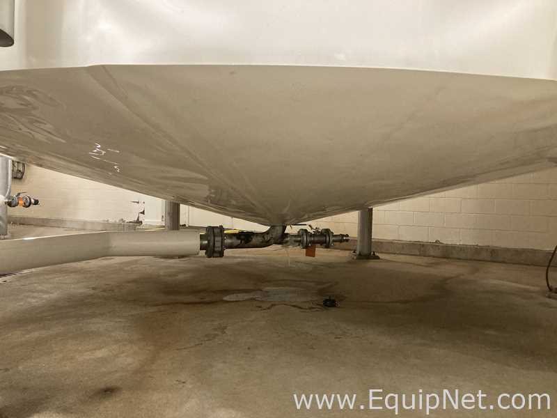 Alpha Tank 20,000 Gallon 316 Stainless Steel Agitated Tank With Centrifugal Pump  V-1104  P-1104