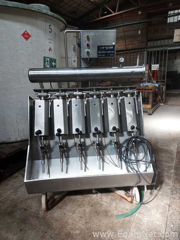 Linha de Envase de Líquidos aço inox Vinipal CR350