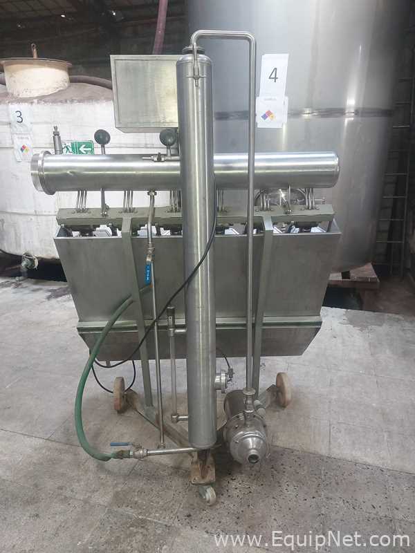 Linha de Envase de Líquidos aço inox Vinipal CR350