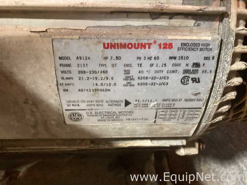 7900 Gallon Stainless Steel Mixing Tank  V-4715