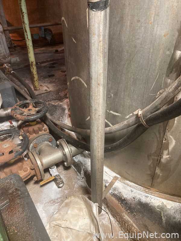 950 Gal Soda Ash Stainless Steel Tank V-4716