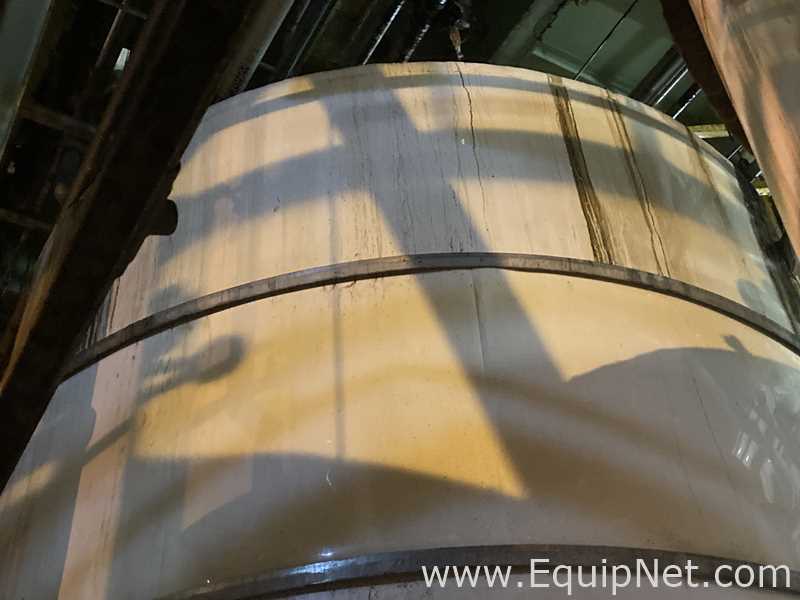 8.000 Gal 316L Stainless Steel Agitated Tank  With Centrifugal Pump  V-1106
