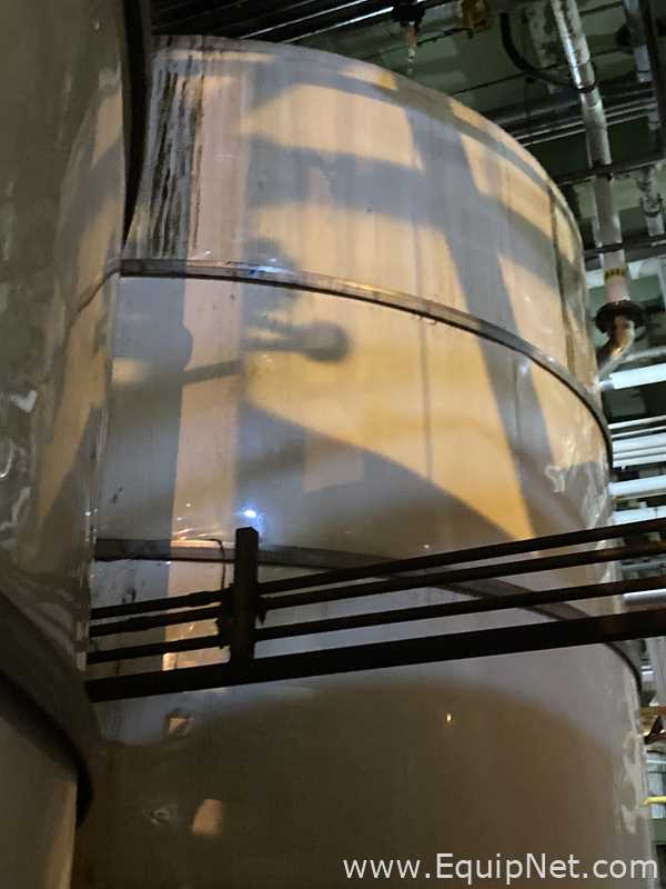 8.000 Gal 316L Stainless Steel Agitated Tank  With Centrifugal Pump  V-1106