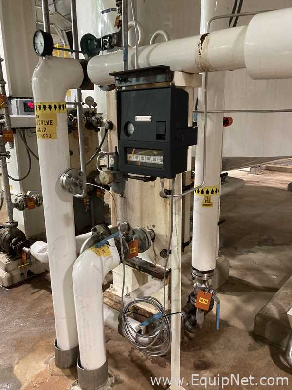 Lot Of Two Alfa Laval Stainless Steel Plate and Frame Heat Exchangers E-4501