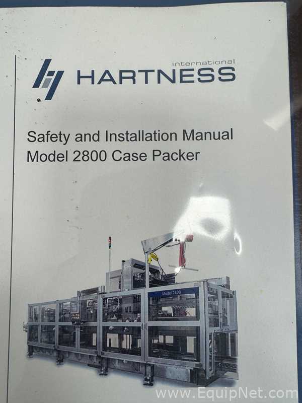 For Sale - Used Hartness International 2800 Case Packer