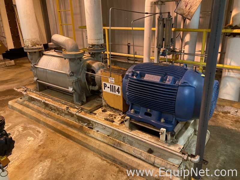 Graham Mfg. Co. 1PV72400/20/-F/1 Liquid Ring Vacuum Pump 60 HP  P-1114