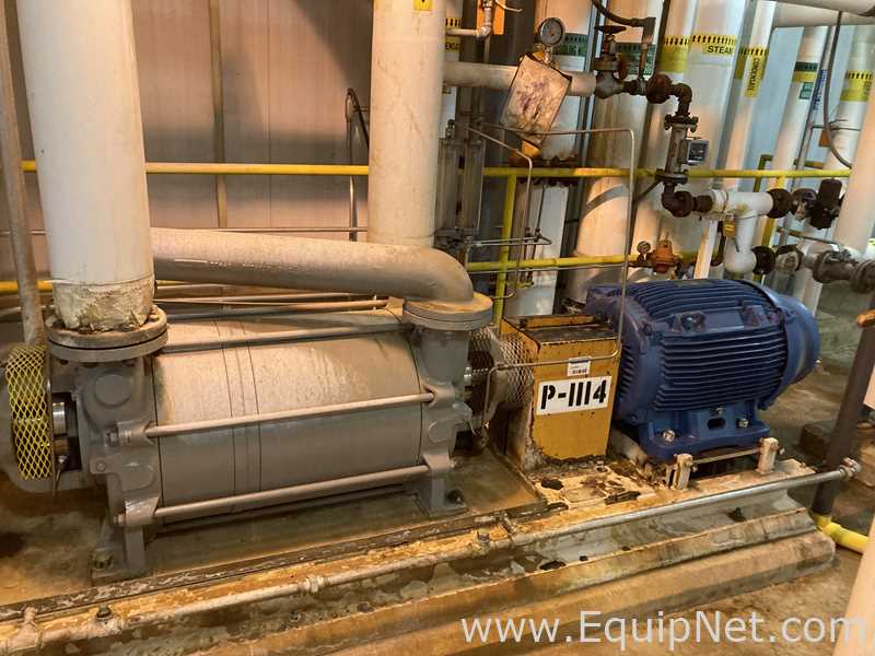 Graham Mfg. Co. 1PV72400/20/-F/1 Liquid Ring Vacuum Pump 60 HP  P-1114