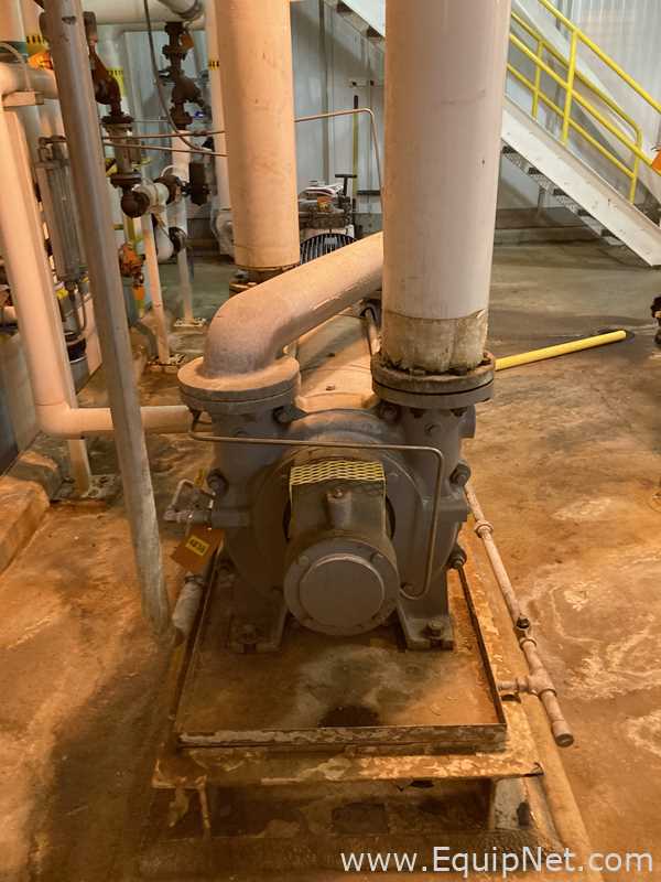 Graham Mfg. Co. 1PV72400/20/-F/1 Liquid Ring Vacuum Pump 60 HP  P-1114